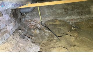 Loodgieter Leiding doorboord Doorboorde rioleringsbuis
