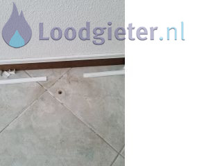 Loodgieter Vloerverwarming doorboord Doorboorde vloerverwarming