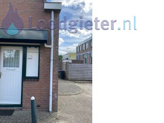 Loodgieter Regenpijp vervangen Regenpijp vervangen aan de voorzijde van de woning
