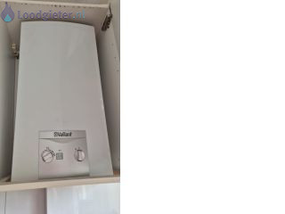 Loodgieter Reparatie geiser Vaillant geiser geeft geen warm water meer