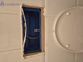 Loodgieter Assen Doorlopend inbouw toilet