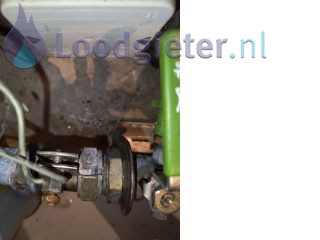 Loodgieter Waterleiding gesprongen Gesprongen koppeling waterleiding