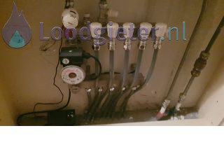 Loodgieter Vloerverwarming doorboord Vloerverwarming doorboord