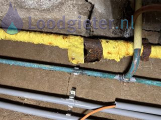 Loodgieter Gasleiding verroest Gasleiding vervangen