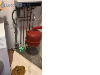 Loodgieter Lekkage cv leiding Lekkage aan cv-leiding koppeling
