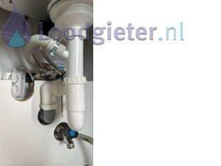 Loodgieter Vervangen kraan Lekkage afvoer en vervangen keukenkraan