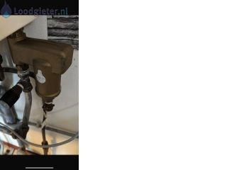 Loodgieter Hoogezand Vuilafscheider CV gebarsten