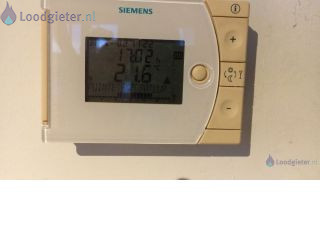 Loodgieter Thermostaat installeren Thermosstaat maakt geen contact